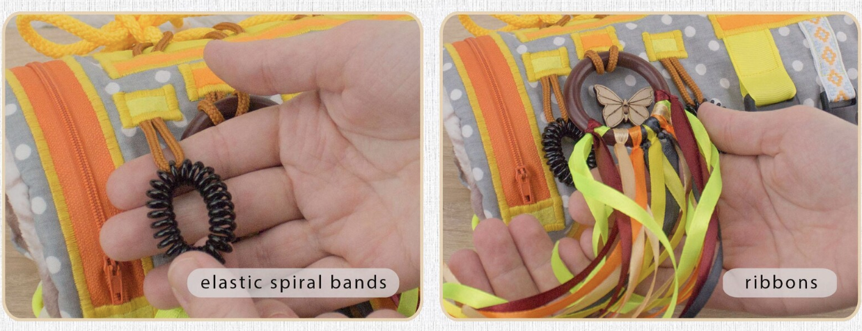 Coperta tattile per momenti tranquilli in famiglia